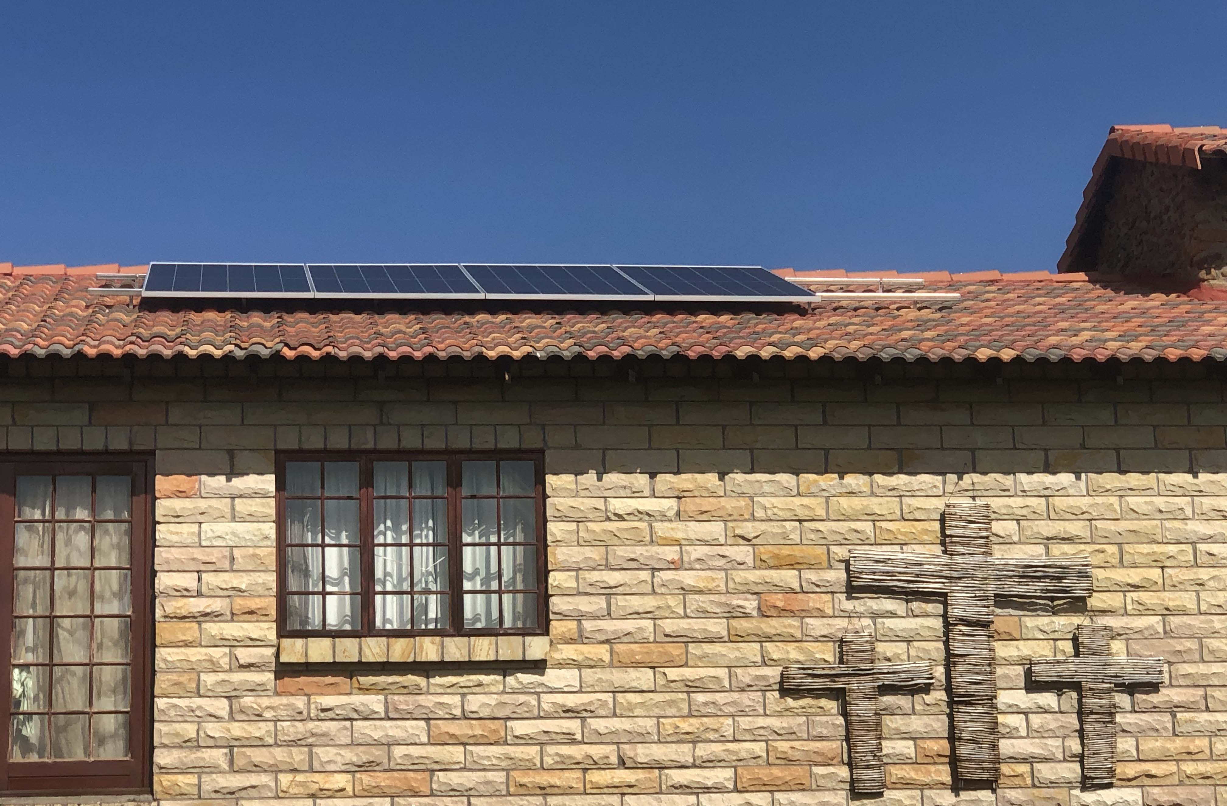 PV Solar pannels JA solar Canadian solar on farm facing East spare capacity for upgrade